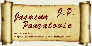 Jasmina Panzalović vizit kartica